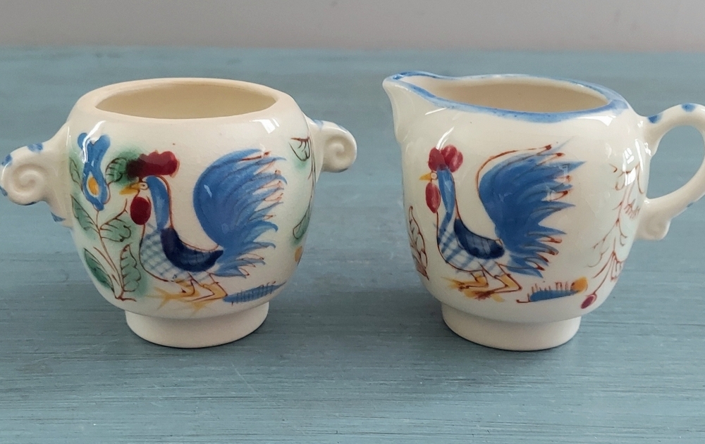Nasco Creamer and Sugar Bowl
